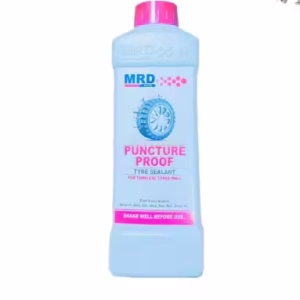 MRD White Tubeless Tyre Sealant 1000ML – Anti-Puncture Liquid for Bikes | Fast & Long-Lasting Puncture Protection (1 Litre)